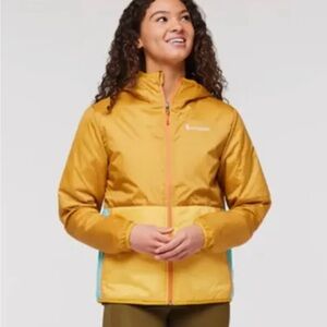 Cotopaxi Women’s  Teca Calido Hooded Jacket, print, reversible.